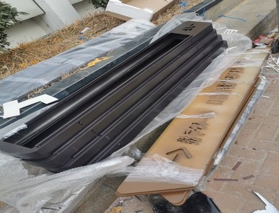 郴州郴州停车场不锈钢灯箱